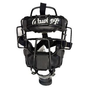 Rawlings Catcher’s Mask SBD Adult Black Baseball Softball T-Ball Umpire Referee